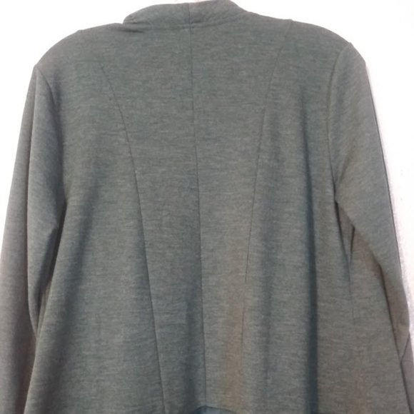 Logo Lounge women's size S green open cardigan sweater - Picture 6 of 13